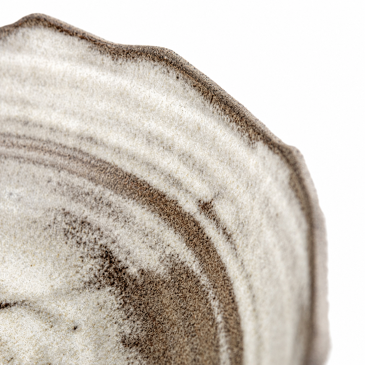 Handmade Matte White Earthy Stoneware Bowl Set