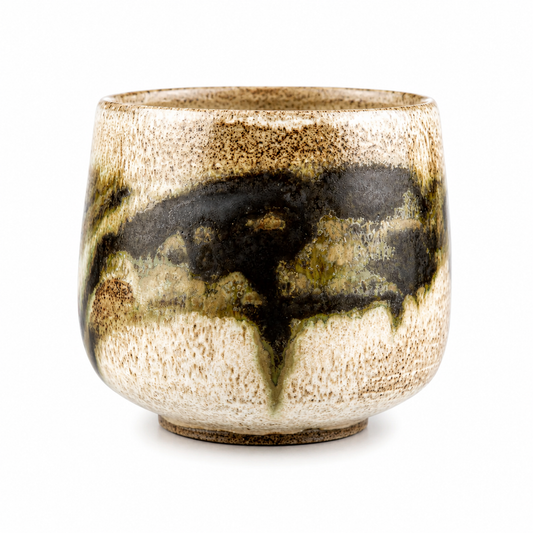 Handmade Earthy Glazed Stoneware Mug Set