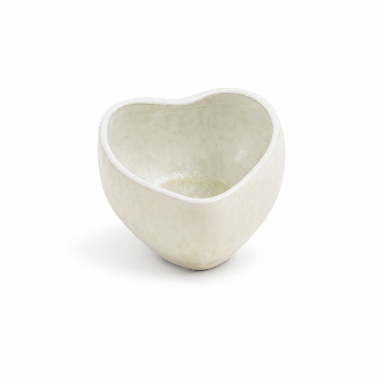 Handmade Matte White Cream Stoneware Cup Set