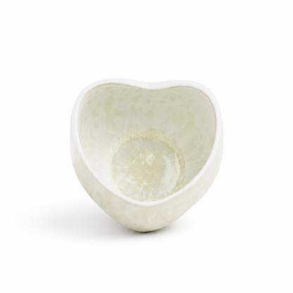 Handmade Matte White Cream Stoneware Cup Set