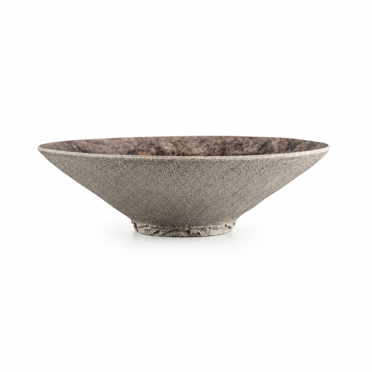 Handmade Earthy Glazed Stoneware Plate Set