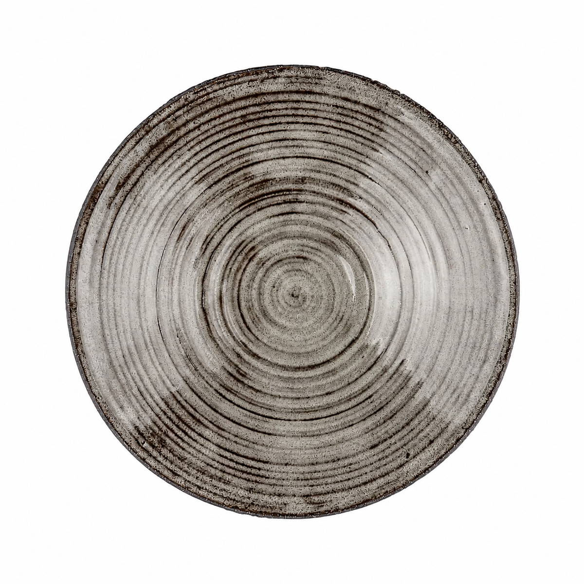 Setting Plating Handmade Glossy Gray Stoneware Dinner Plate Set – VELCERA